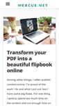 Mobile Screenshot of mercue.net